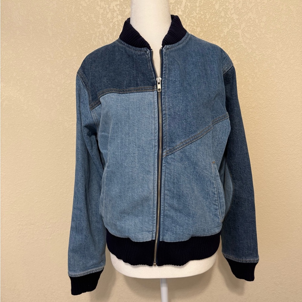 Stoned Immaculate Michelle Patchwork Denim Jacket - image 1